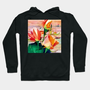 Stylized Roses Hoodie